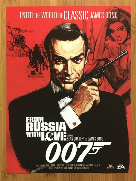 James Bond Sean Connery Poster