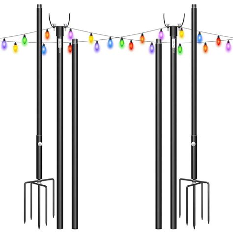 Image result for String Light Poles