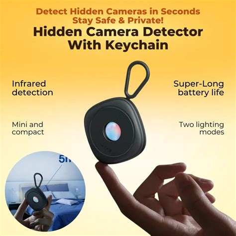 Hidden Camera Detector With Keychain – BETTER HUT