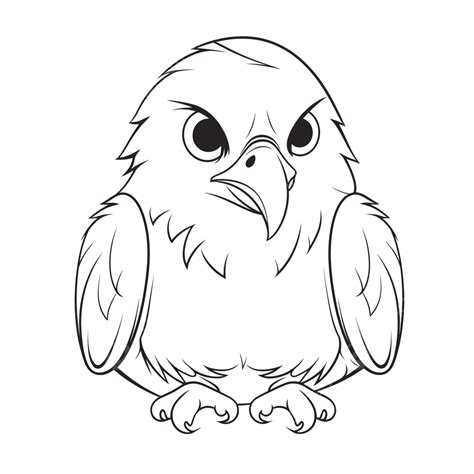 Bald Eagle Color Drawing