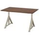 IDÅSEN desk, brown/beige, 120x70 cm (471/4x271/2") - IKEA