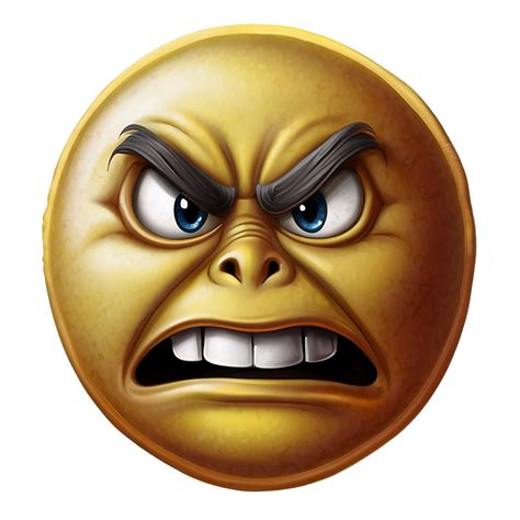Download Hand-drawn Angry Emoji Png Xxh | Wallpapers.com