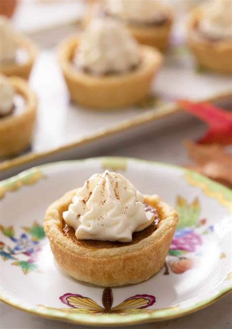 Mini Pumpkin Pies - Preppy Kitchen