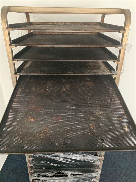 Rack trolley for Miwe Roll in 60x60cm rack ovens