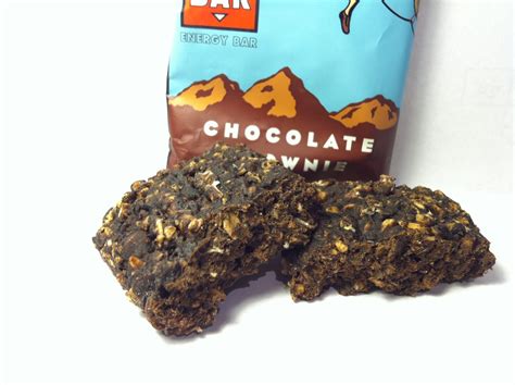 Crazy Food Dude: Review: CLIF Chocolate Brownie Bar