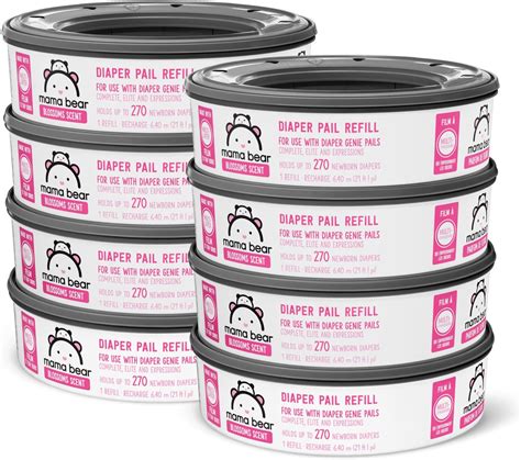 Amazon.com: BabyBreeze Diaper Pail Refill Bags Compatible with Playtex ...