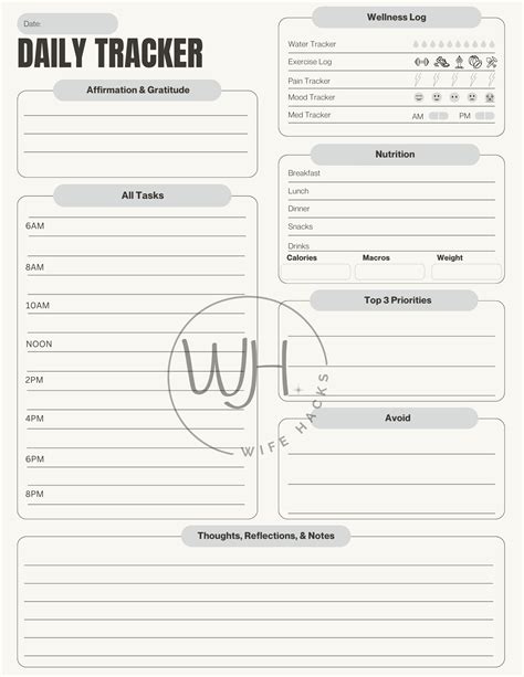 Image result for Daily Tracker Notebook