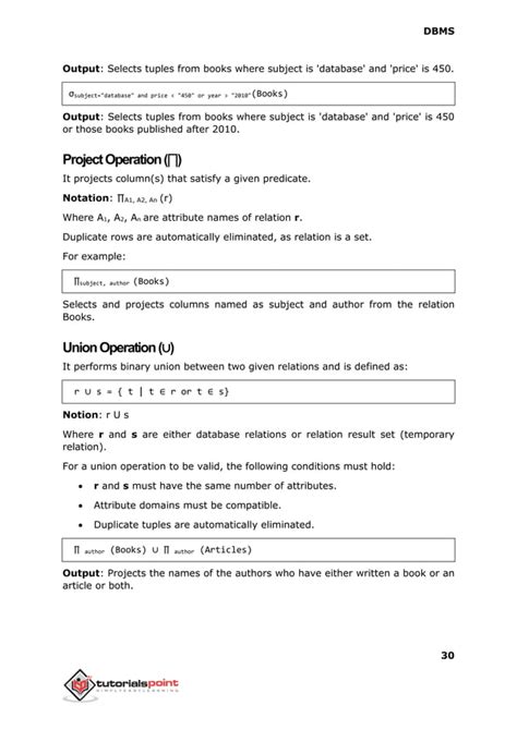 Database Management System Tutorial 的图像结果