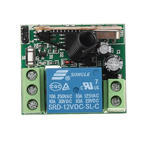 Image result for 1Channel Relay Module RF Wireless Switch Receiver Remote Control Transmitter