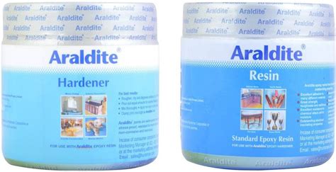 Araldite Standard Epoxy Adhesive Jar (Resin 250gm + Hardener 200gm ...