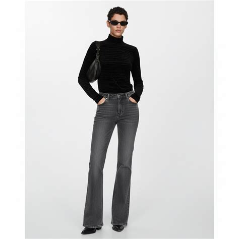 Mock Neck Fitted Top