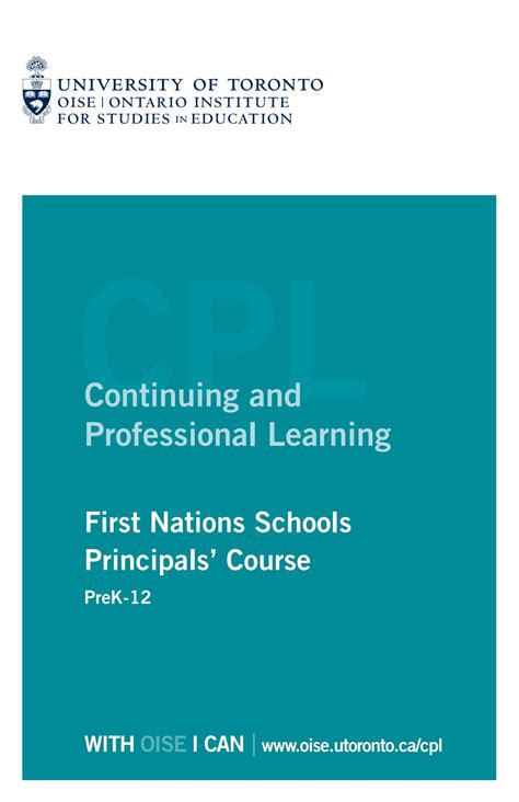 OISE_PreK12_FNPC_Leaflet - continuinged - Page 1 - 4 | Flip PDF Online | PubHTML5