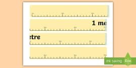 Metre Ruler Display Cut Out