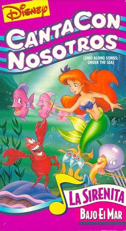 Canta Con Nosotros La Sirenita Bajo El Mar Disneys Sing | Desertcart INDIA