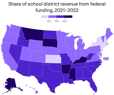 Mapped: Federal dollars for education - Axios Denver
