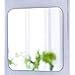 Buy Ikea Glass Square Mirror with Two Side Tapes (Multicolour, 20x20 cm ...