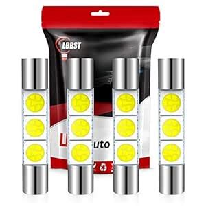 LBRST 28mm 29mm Festoon LED Bulb 6612 6614F 6641 Vanity Mirror Sun ...