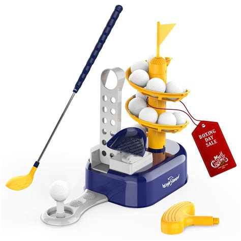 Buy EagleStoneToddler Golf Set with Foot Pedal Launcher, Kids Golf Toy ...