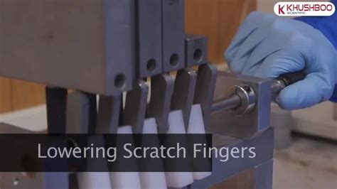 Abrasion, Scratch, Stiffness Testers - Taber Multi-Finger Scratch/Mar ...