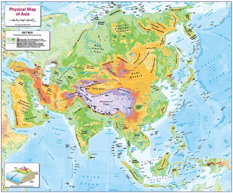 Asia Physical Map HD 的图像结果