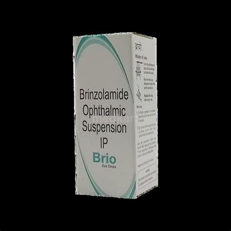 BRIO EYE DROPS 5 ML, Price, Composition & Generic Alternatives - Medkart