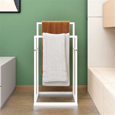 Diolong Freestanding Towel Rack - 2 Tier, India | Ubuy