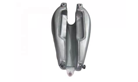 TRIUMPH T150 TRIDENT CHERRY & SILVER PAINTED FUEL TANK WITH CHROME CAP ...
