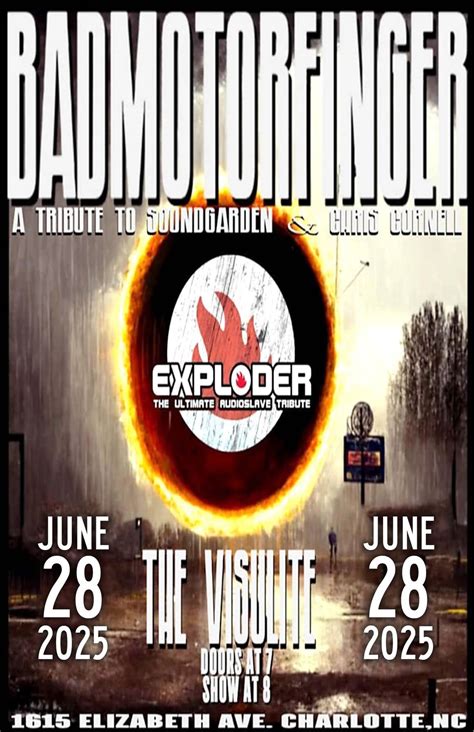 Badmotorfinger A Tribute to Soundgarden and Chris Cornell in Charlotte ...