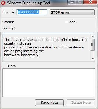 Image result for Error Code Lookup