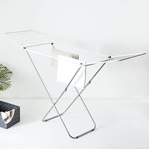 Home Centre Omnia Arica Metal Foldable Clothes Drying Rack : Amazon.in ...
