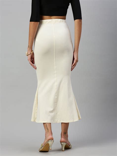 Prisma Cotton Saree Shaper - Cream: Perfect Fit for Ethnic Wear ...