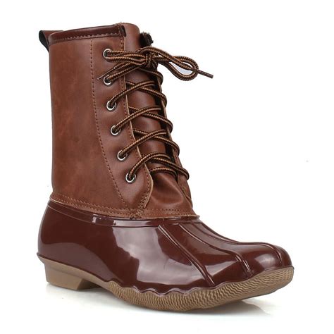 Instant Lace Up Women's Duck Boots - Walmart.com