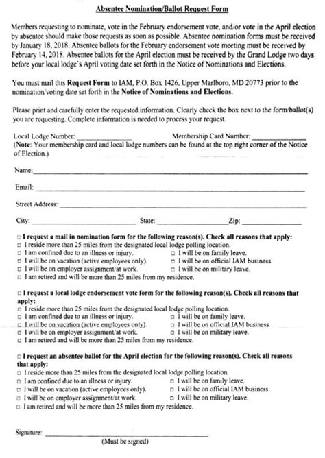 Absentee Ballot Example 的图像结果