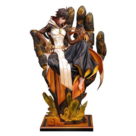 Anime Figure Zhongli Figure Statue Model Handmade Action Figure ...