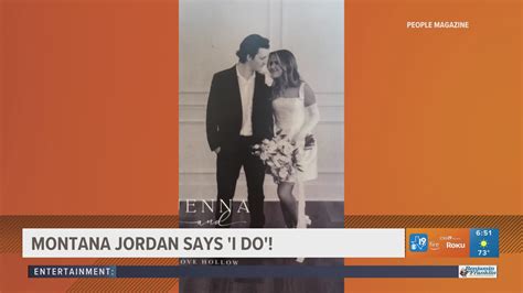 East Texas actor Montana Jordan marries Jenna Weeks in weekend wedding | cbs19.tv