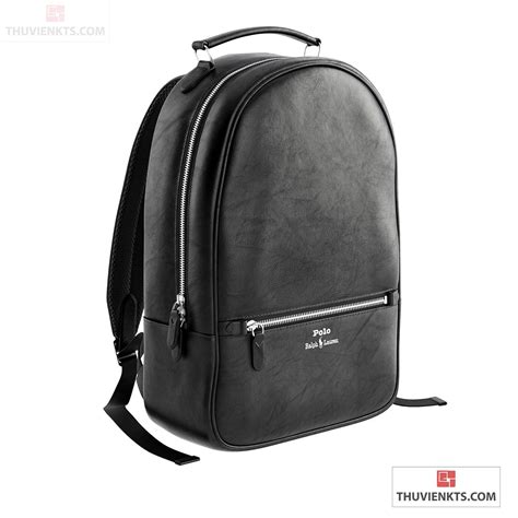 Leather Backpack Black by Polo Ralph Lauren-Dimensiva-3dsmax-12498 ...