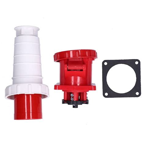 Buy Industrial Plug Socket, 3 Phase 4 Pin Industrial Plug Socket ...