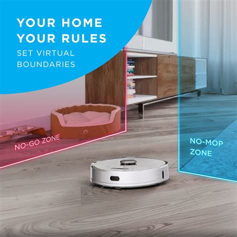iHome AutoVac Halo,Robot Vacuum and Mop Combo, Robotic Vacuum Cleaner ...