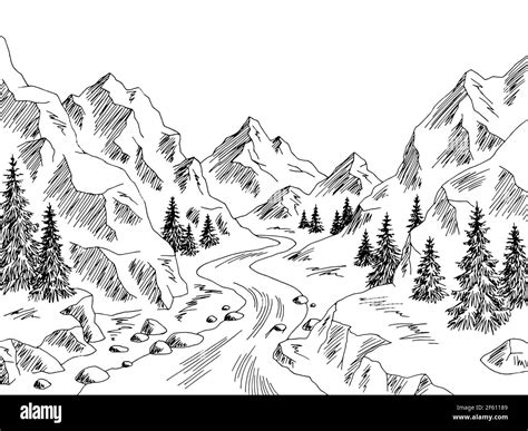 Mountain Valley Drawing