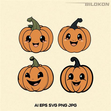 Cute Jack O Lantern Cartoon