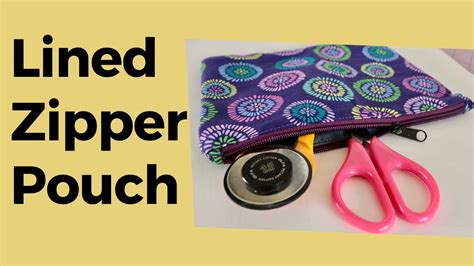 Image result for YouTube Zipper Pouch Tutorial