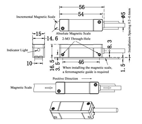 Image result for Magnetic Scale Linear Encoder