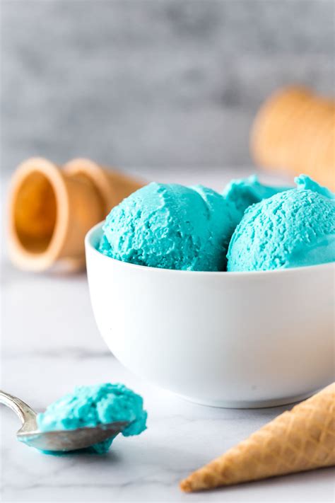 Blue Moon Ice Cream (No Churn, Vegan) - Simply Whisked
