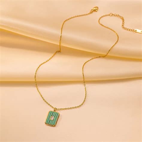 Simple style roman style commute square titanium steel plating inlay r ...
