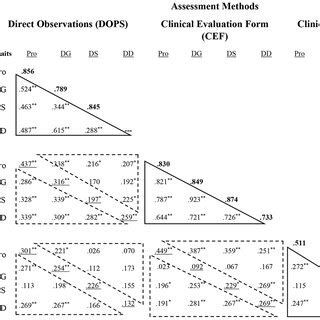 Image result for Multitrait-Multimethod Matrix