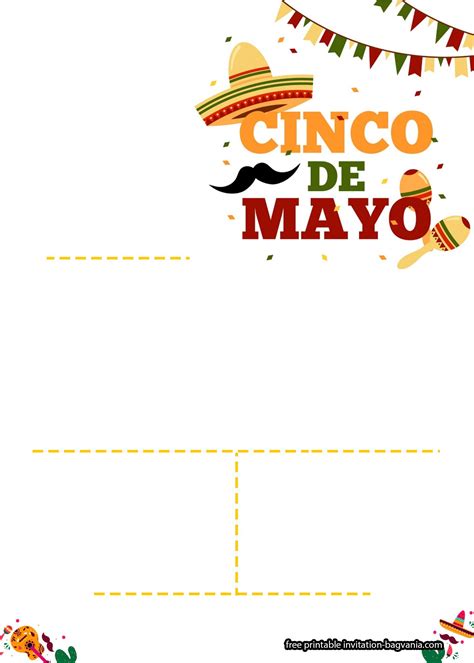Cinco De Mayo Invitation Template