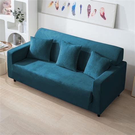Velvet Sofa Covers | Premium & Stretchable | HOKIPO – HOKIPO | Har Ghar ...