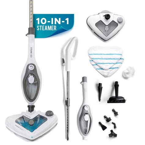 Steam and Go Steam Mop Floor Steamer with Handheld Steam Cleaner for ...