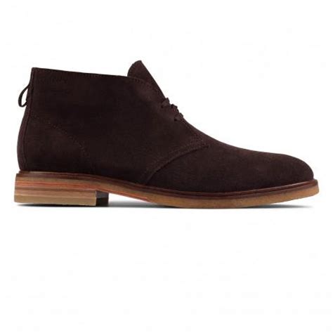 Buy Clarks Clarkdale Dbt Dark Brown Suede for Men Online | Clarks Shoes ...
