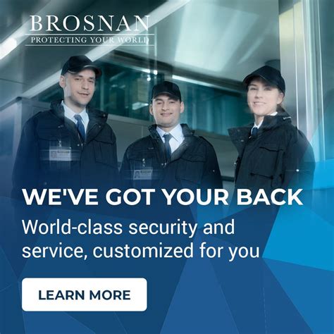 Security programs - Security Services Company | Brosnan Risk Consultants